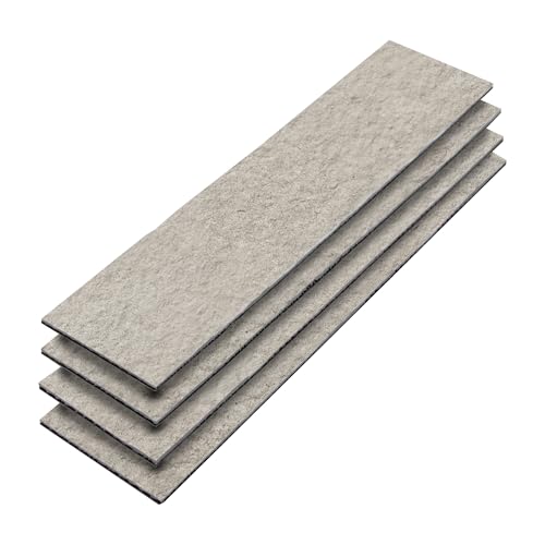 40-Sheet Flexible Stone Peel and Stick Backsplash Tile, 3" x 11.8" Limestone MCM Modified Clay Material Wall Covering, Subway Texture Self-Adhesive Wall Tiles for Kitchen Bathroom Fireplace - color: Limestone