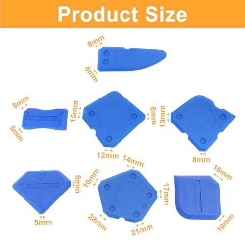 Waziaqoc 12 PCS Caulking Tool Kit