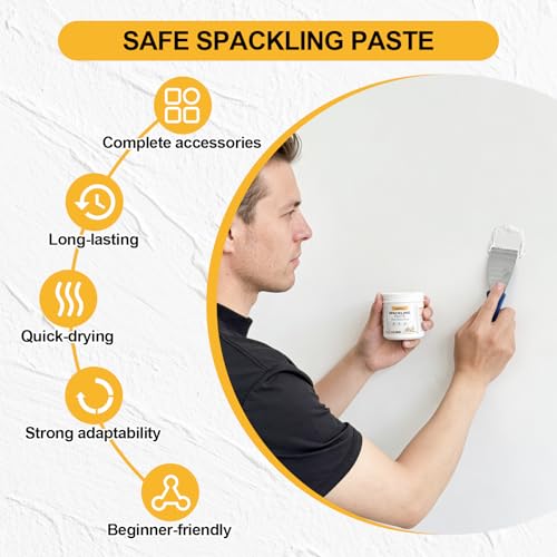 Drywall Repair Kit 12.2 Oz Wall Patch Repair Kit Wall Mending Agent