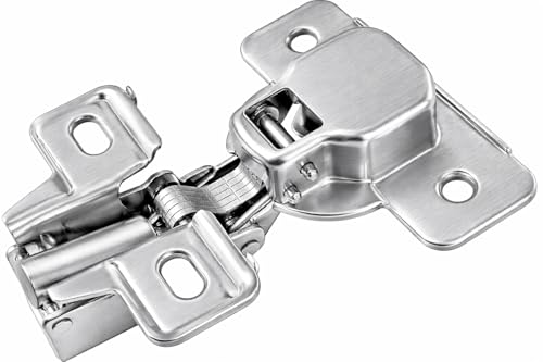 20-Pack 3/8" Overlay Soft Close Face Frame Kitchen Cabinet Hinges - size: 3/8" Overlay