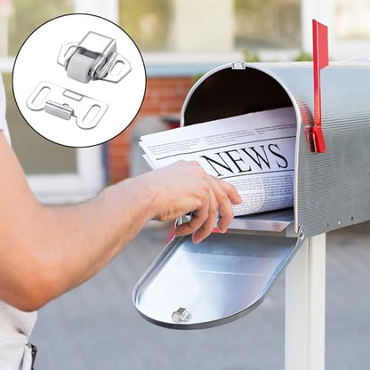 LEIFIDE 20 Pack Mailbox Replacement Roller Catch Latch with Screws Hardware Roller Wheel Spring Door Catch Latch for Cabinet Doors Rv Camper Kitchen Closet Doors