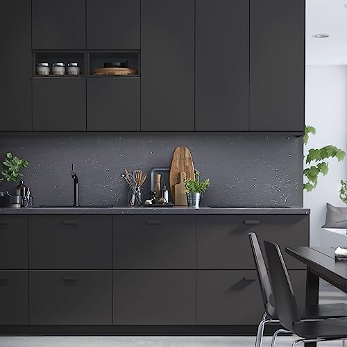 DWIL Cabinet Paint All Match - 32 OZ Black | Waterproof, No Sanding, Low Odor | Kitchen and Bathroom Cabinet Makeover Kit
