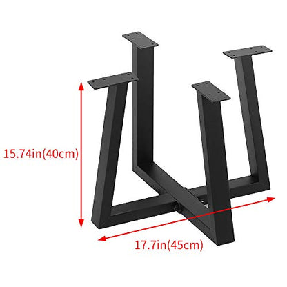 Round Coffee Table Legs,Coffee Table Base Only,Metal End Side Table Leg - color: C, size: 16 x 18 Inch