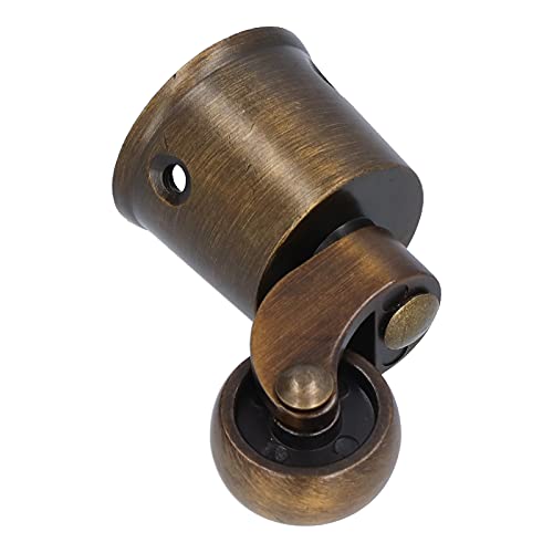 Round Cup Caster Swivel Wheels Furniture Casters Zinc Alloy Matte for Sofa Piano Replacement Parts