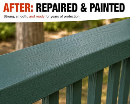 Re-Rot Wood Repair Kit, 48 oz Epoxy with Wood Filler & Tools - size: 48 Ounce