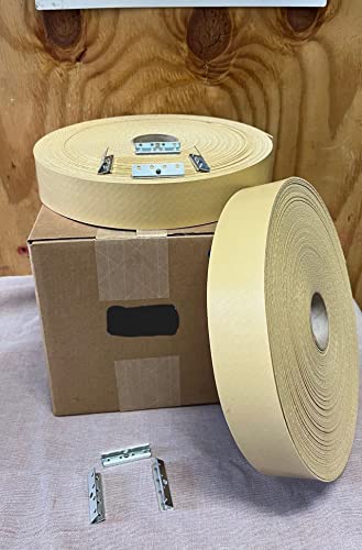 Upholstery Rubber Webbing - 2" Heavy Duty for Sofa Seat x 10 Yds + 50 Pcs Clips
