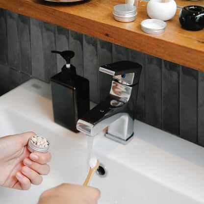 Smart Tiles Peel and Stick backsplash, Stacked Graphite Black, 11.43"x9" - color: Graphite Black
