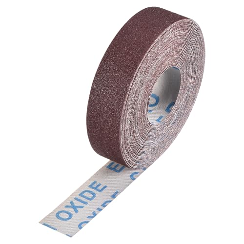 Sandpaper Roll 1Inch 30FT 120Grit Aluminum Oxide Emery Cloth Roll - size: 1 Inch x 30 Feet 120 Grits