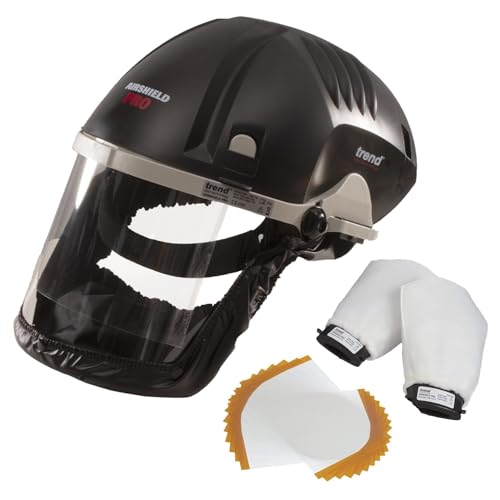 Trend Airshield Pro Respirator & Face Shield Bundle with Replacement Visor Overlays and Additional Twin Air Filters, AIR/PRO/D5 - style: Mask & Filters & Visors