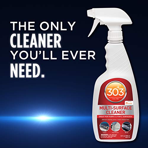 303 Marine Multi-Surface Cleaner for Vinyl & Canvas, 32 oz 6-Pack - size: 32 Fl Oz (Pack of 6), style: 32 fl. oz.