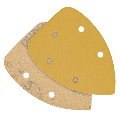 Dura-Gold Mouse Detail Sander Sandpaper Sanding Sheets, 5 Hole, 1500 Grit - size: 1500-Grit
