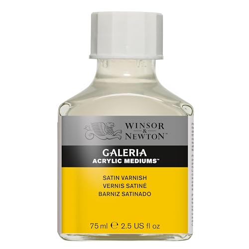 Winsor & Newton Galeria Acrylic Satin Varnish, 2.5-oz (75ml) Jar - color: Satin Varnish, style: 2.5-oz