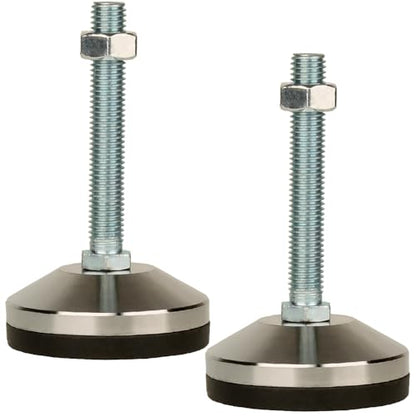 Heavy Duty Leg Leveler,M14Thread,1700 lb Capacity,2 Pcs - size: D80xM14x100,2 Pcs