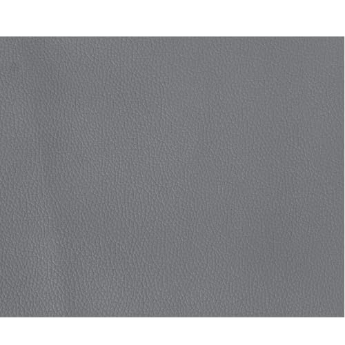 HGUAN Marine Vinyl Upholstery Faux Leather Sheets Fabric 54" X 72" Suitable for Furniture Sewing,Sofa Handmade DIY Projects (Grey, 2 Yard) - color: Grey, size: 2 YARD