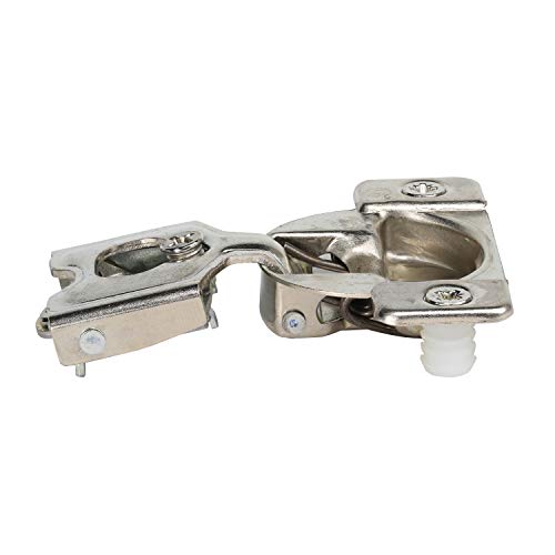2 Pack Rok Hardware Grass TEC 864 108 Degree 7/16" (11mm) Overlay SELF Close Press in Dowel Compact Cabinet Hinge 45mm Screw Hole Pattern, G04728-16