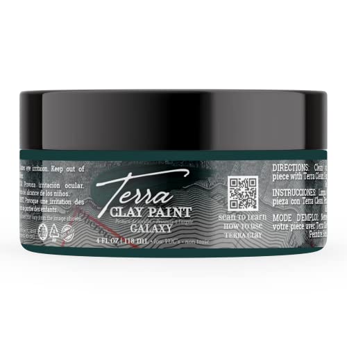 Dixie Belle Paint Company Terra Clay Paint - Galaxy (4oz) - color: Galaxy, size: 4 Fl Oz (Pack of 1)