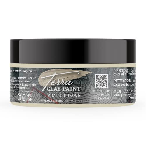 Dixie Belle Paint Company Terra Clay Paint - Prairie Dawn (4oz) - color: Prairie Dawn, size: 4 Fl Oz (Pack of 1)