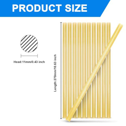 PDR Adhesive Sticks for Auto Body Sheet Metal Dent - 10Pcs - size: Dent Puller Kit-10 Pack