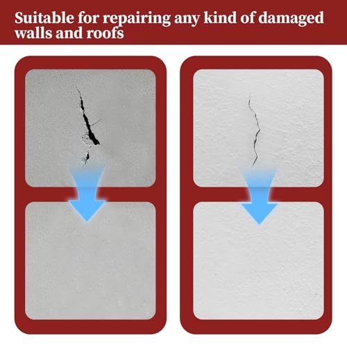 13 Pack Drywall Repair Patch, 2 Inch with Extended Self-Adhesive Mesh