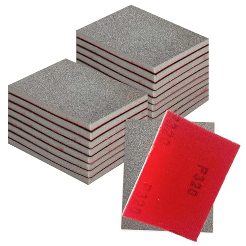 Sanding Sponge Set, 20 Pcs 320 Grit Sanding Block Pads - size: 320 x 20pcs