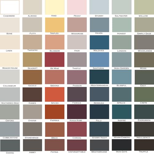 ALL-IN-ONE Paint by Heirloom Traditions, Bermuda, Gallon - color: Bermuda, size: 128 Fl Oz (Pack of 1)