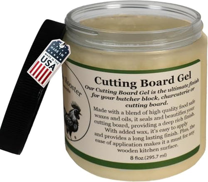 Cutting Board Gel, Cutting Board Oil and Beeswax in One, 8 fl.oz - size: 8 fl.oz