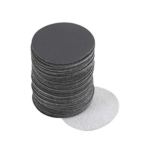uxcell 2-Inch Hook and Loop Sanding Disc Wet/Dry Silicon Carbide 1000 Grit 50 Pcs - size: 1000 Grit