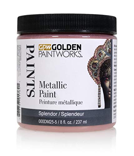 Metallic Paint, 8 oz Jar, Splendor - color: Splendor