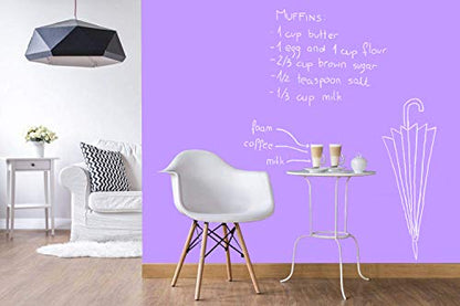 Chalkboard Blackboard Paint - Matte Finish [Purple] - (8.5oz Cover 32 sf) - color: Purple, style: 8.5oz Metal Can