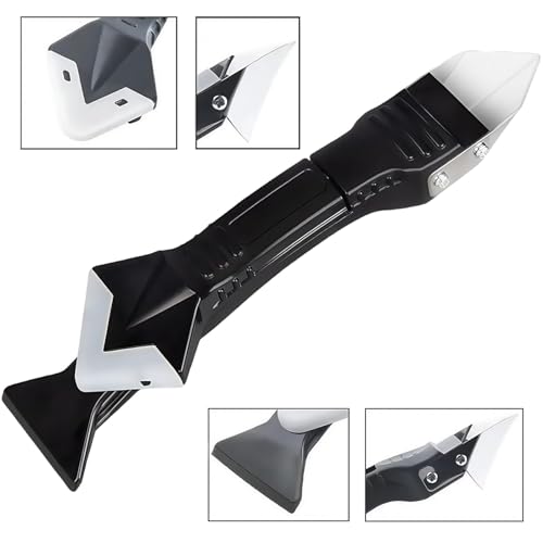 9Pc Caulking Tool,Silicone Sealant Remover Scraper,Ergonomic Handle-0.276lb