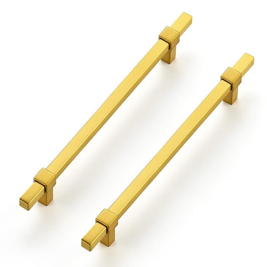 30 Pack Gold Cabinet Handles, 7-1/2" Hole Center Kitchen Drawer Pulls - color: Gold, size: 7-1/2 Inch Hole Center