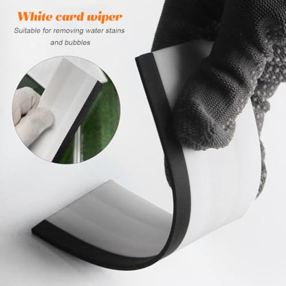 BESULEN 32PCS Car Wrap Tool Kit, Vehicle Vinyl Wrap Applicator Tool Kit with Felt Squeegees Utility Knife Gloves, Automotive Window Tint Film Installation, Universal for SUV RV Truck - size: 32PCS/Set