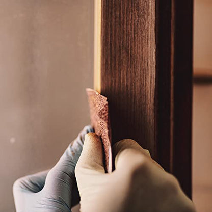 Fandeli |Wood Sanding Paper | Medium Grit | 25 Sheets of 9'' x 11'' | Perfect for Sanding Wood | Hand Sanding | Orbital Sanders - style: medium grit