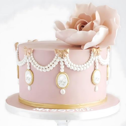 Art Molds Rococo Embellishment for Polyclay Air Dry Clay Plaster - color: Rococo Embellishment