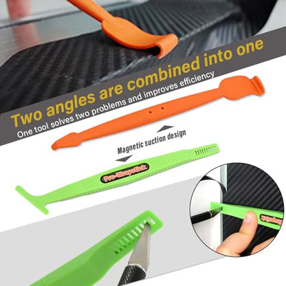 NEWISHTOOL PPF Kit Car Window Tint Tools Kit Vinyl Wrap Tool Wrapping Tools