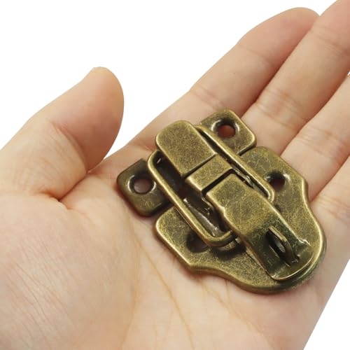 2-Pack Metal Toggle Latch, Bronze - color: Bronze