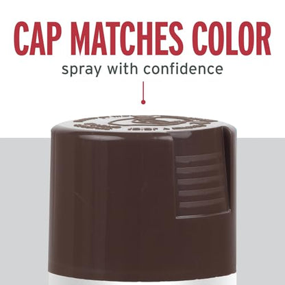 Rust-Oleum Stops Rust Spray Paint, Satin Dark Brown - color: Satin Dark Brown, size: 12 Ounce (Pack of 2)