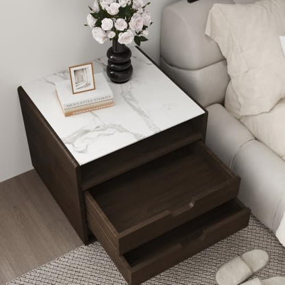 Extra Wide Dark Walnut Wallpaper Peel and Stick Contact Paper for Cabinet - color: Chocolate Brown, size: 48" x 118"