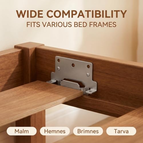 116791 Mounting Plate Replacement for IKEA Bed Frame Brackets (6 Pack)