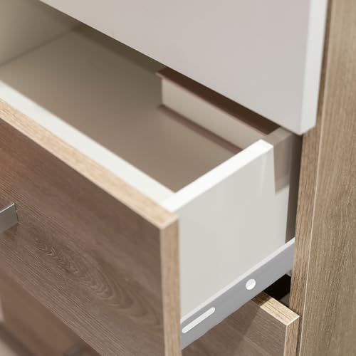 Litoexpe 1 Pair 12" Drawer Slides with Screws - size: 12 Inch