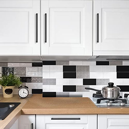 Ravinte Matte Black Kitchen Cabinet Handles 7-1/2 Inch Pulls 35 Pack - color: Matte Black, size: 7-1/2 Inches Hole Center