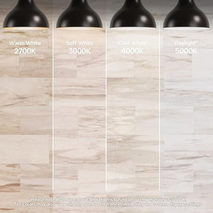 STICKGOO 10-Sheet Peel and Stick Backsplash on Subway Tile, Eurasia Biege - color: Polished Eurasia Pinkish-Biege Marble
