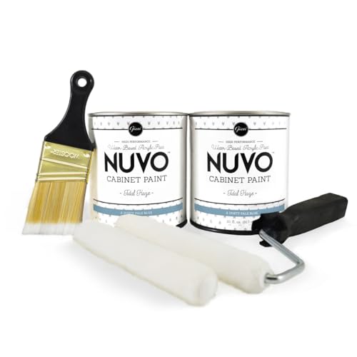 Giani Nuvo All-In-One Cabinet Paint Kit (Tidal Haze) - color: Tidal Haze, style: Full Sized Kit