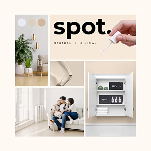 spot. Bundle Touch Up-Paint Beige Matte 3 Pack and White Matte 3 Pack