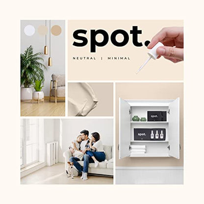 spot. Bundle Touch Up-Paint Beige Matte 3 Pack and White Matte 3 Pack