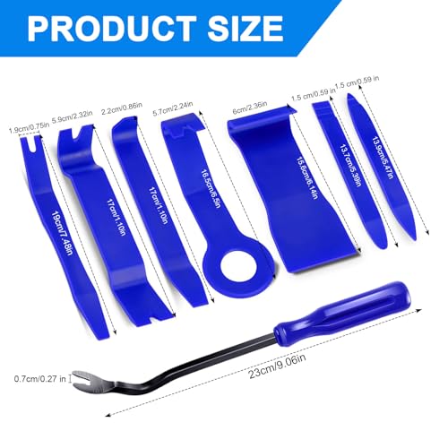 Paintless Dent Repair Kit Professional Auto Body Puller Tool- 17 Pack - size: Dent Puller Kit-17 Pack