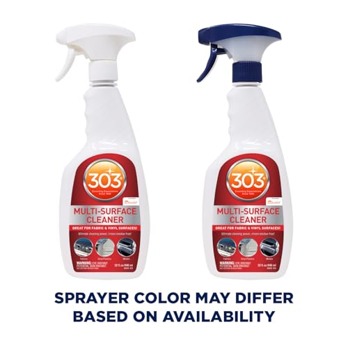 303 Marine Multi-Surface Cleaner for Vinyl & Canvas, 32 oz 6-Pack - size: 32 Fl Oz (Pack of 6), style: 32 fl. oz.