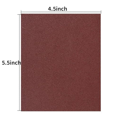 90 Pack 1/4 Sheet Sandpaper 4.5"x 5.5" Hook and Loop Sanding Sheets Aluminum Oxide Palm Sander Sandpaper 60-600 Grit Sanding Blocks for Wood Metal Furniture Polishing (Mixed) - size: Mixed