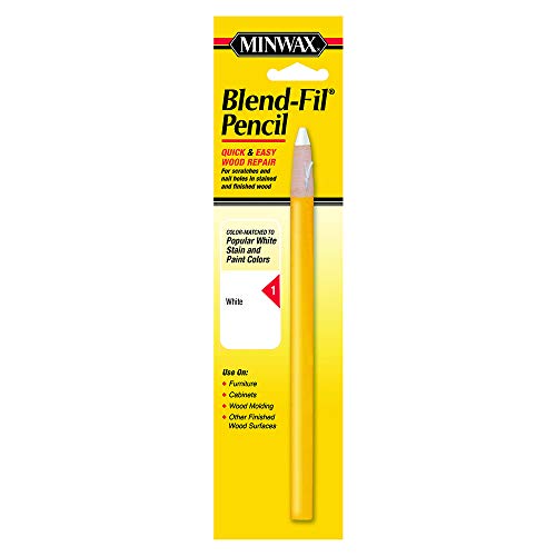 Minwax Blend-Fil Pencil, White, 0.05 lb - color: White, size: White