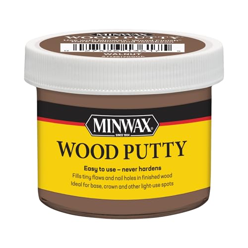 Minwax Wood Putty, Walnut, 3.75 oz. - color: Walnut, size: 3. 75 oz.